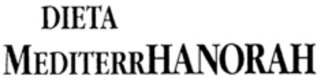 DIETA MEDITERRHANORAH Logo (EUIPO, 11/18/1998)