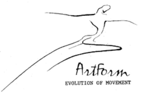 ArtForm EVOLUTION OF MOVEMENT Logo (EUIPO, 05/10/1999)