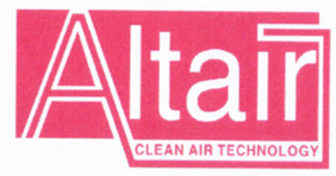 Altair CLEAN AIR TECHNOLOGY Logo (EUIPO, 14.07.2000)