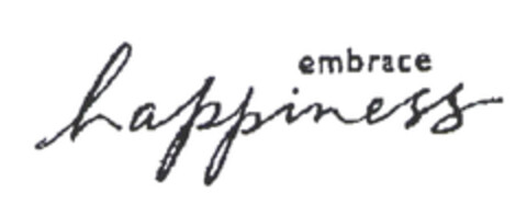 embrace happiness Logo (EUIPO, 05.11.2002)