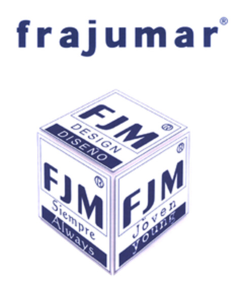 frajumar® FJM® Design DISEÑO FJM® Siempre Always FJM® Joven young Logo (EUIPO, 23.05.2003)