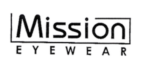 MISSION EYEWEAR Logo (EUIPO, 30.04.2004)