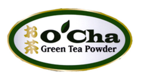 O'Cha Green Tea Powder Logo (EUIPO, 04.03.2005)