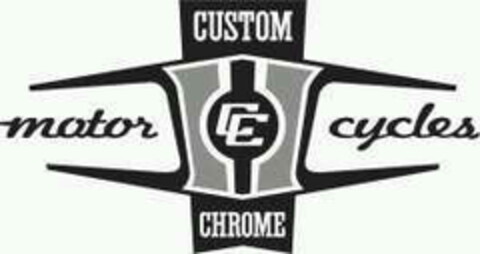 CUSTOM CHROME motorcycles CC Logo (EUIPO, 07/28/2006)