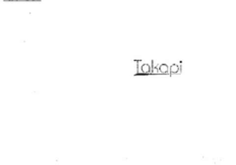 Takapi Logo (EUIPO, 05.12.2006)