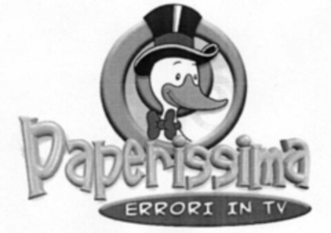 Paperissima ERRORI IN TV Logo (EUIPO, 03/14/2007)