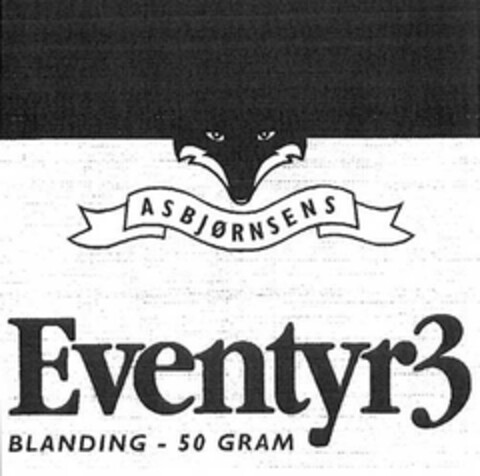 ASBJØRNSENS Eventyr3 BLANDNING - 50 GRAM Logo (EUIPO, 06/02/2008)