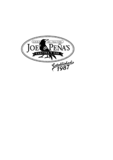 JOE PEÑA'S Logo (EUIPO, 23.10.2009)