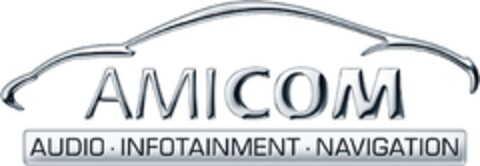 AMICOM
AUDIO - INFOTAINMENT - NAVIGATION Logo (EUIPO, 31.05.2011)