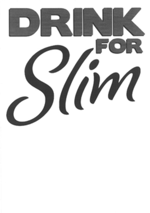 DRINK FOR Slim Logo (EUIPO, 08.03.2012)