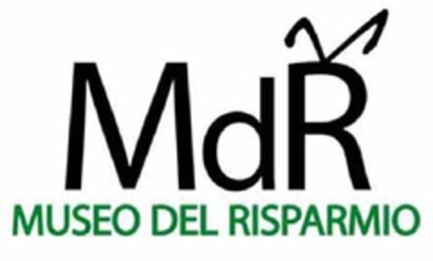 MDR MUSEO DEL RISPARMIO Logo (EUIPO, 24.04.2012)