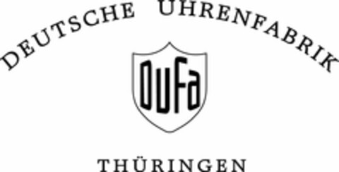 DEUTSCHE UHRENFABRIK DUFA THURINGEN Logo (EUIPO, 03.03.2014)