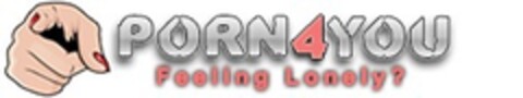PORN4YOU Feeling lonely? Logo (EUIPO, 12.11.2014)