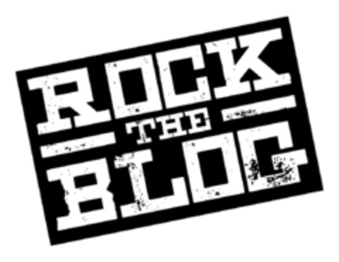 ROCK THE BLOG Logo (EUIPO, 28.01.2015)