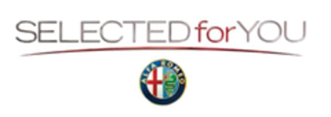 SELECTED forYOU ALFA ROMEO Logo (EUIPO, 10.03.2015)