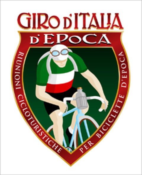 GIRO D'ITALIA D'EPOCA-riunioni cicloturistiche per biciclette d'epoca Logo (EUIPO, 17.08.2015)