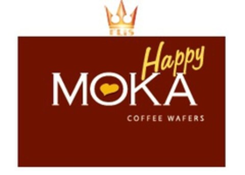 Flis Happy MOKA COFFEE WAFERS Logo (EUIPO, 14.01.2016)