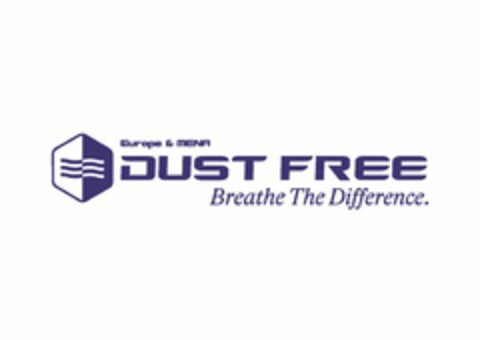 DUST FREE Breathe The Difference Europe & MENA Logo (EUIPO, 28.11.2016)