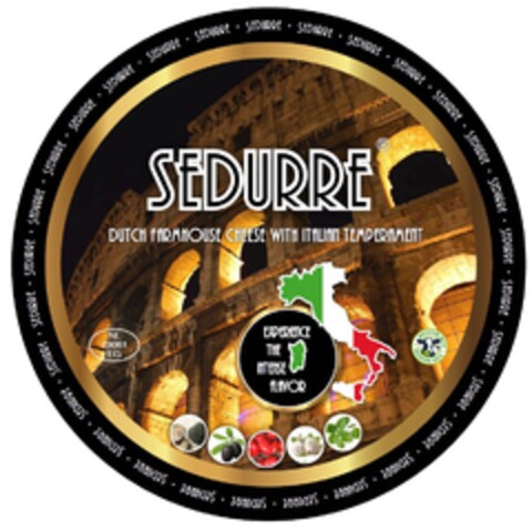 Sedurre Dutch Farmhouse Cheese With Italian Temperament Logo (EUIPO, 13.12.2016)