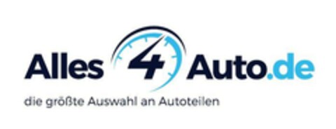 Alles 4 Auto.de die grosste Auswahl an Autoteilen Logo (EUIPO, 21.02.2018)