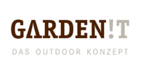 GARDEN!T DAS OUTDOOR KONZEPT Logo (EUIPO, 27.08.2019)