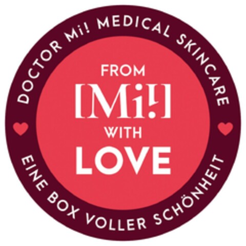 FROM Mi WITH LOVE Doctor Mi Medical Skincare Eine Box voller Schönheit Logo (EUIPO, 10/15/2019)