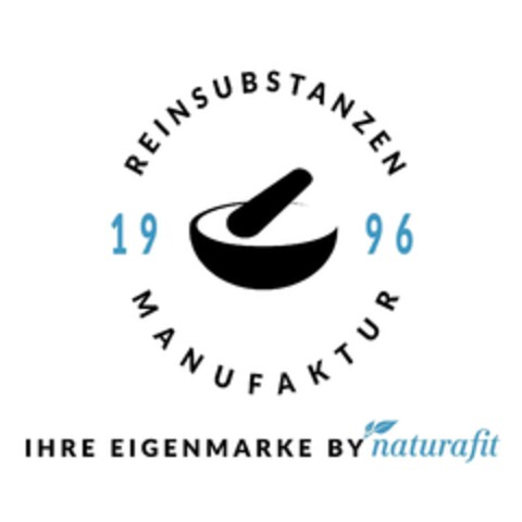 REINSUBSTANZEN MANUFAKTUR 1996 IHRE EIGENMARKE BY naturafit Logo (EUIPO, 17.03.2021)