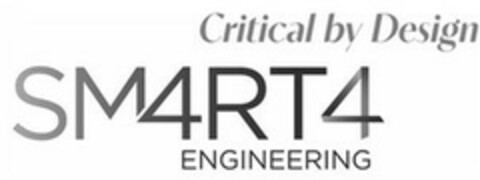 SM4RT4 Critical by Design ENGINEERING Logo (EUIPO, 10/04/2022)