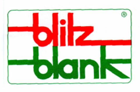 blitz blank Logo (EUIPO, 01.04.1996)