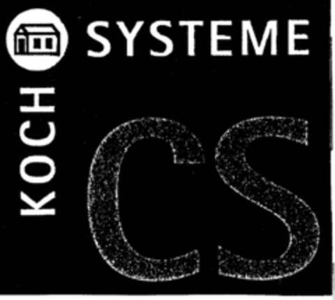 KOCH SYSTEME CS Logo (EUIPO, 01.04.1996)