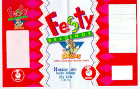 Festy RELLENOS DRAGUS Logo (EUIPO, 31.01.1997)