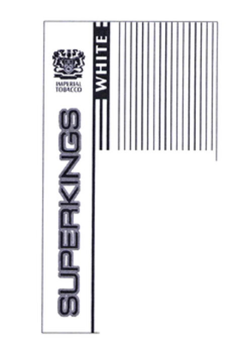 IMPERIAL TOBACCO SUPERKINGS WHITE Logo (EUIPO, 03.02.2003)