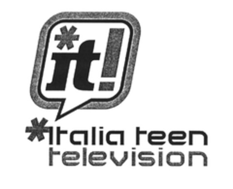 it! italia teen television Logo (EUIPO, 03.07.2003)