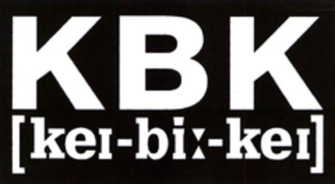 KBK [kei-bi-kei] Logo (EUIPO, 09.06.2004)