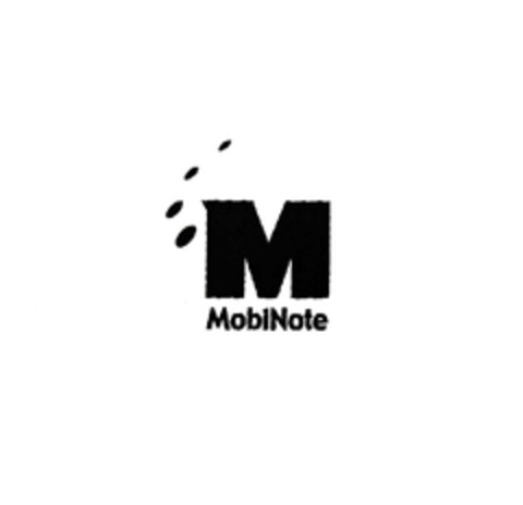 M MobiNote Logo (EUIPO, 28.12.2004)