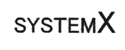 SYSTEMX Logo (EUIPO, 03/11/2005)