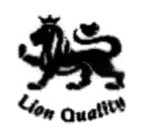 Lion Quality Logo (EUIPO, 06/01/2006)