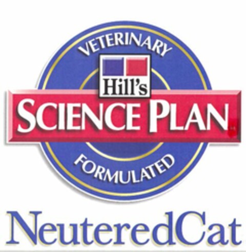 SCIENCE PLAN Hill`s VETERINARY FORMULATED NeuteredCat Logo (EUIPO, 07/14/2006)