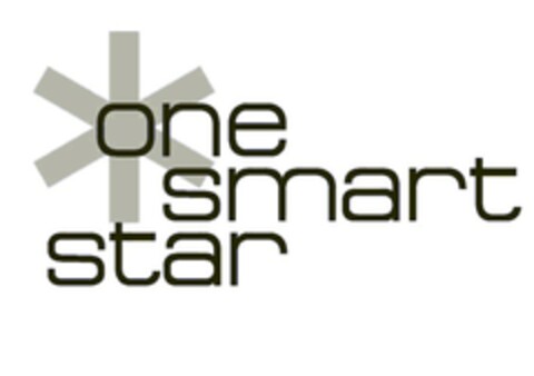 one smart star Logo (EUIPO, 03.09.2007)