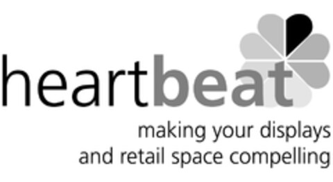 heartbeat making your displays and retail space compelling Logo (EUIPO, 25.03.2008)