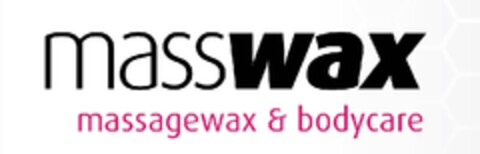 MASSWAX massagewax & bodycare Logo (EUIPO, 23.03.2012)
