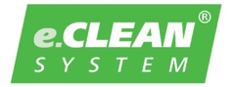 e.CLEAN SYSTEM Logo (EUIPO, 11.06.2012)