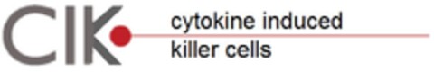 CIK cytokine induced killer cells Logo (EUIPO, 07/12/2012)
