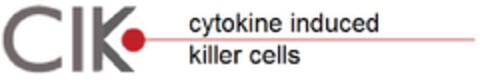 CIK cytokine induced killer cells Logo (EUIPO, 12.07.2012)