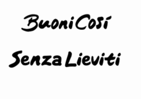 BuoniCosì Senza Lieviti Logo (EUIPO, 08.03.2013)