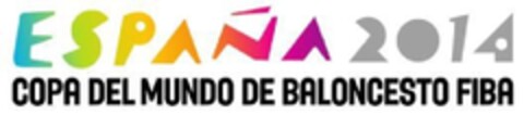 ESPAÑA 2014 COPA DEL MUNDO DE BALONCESTO FIBA Logo (EUIPO, 29.07.2013)
