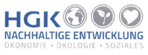 HGK NACHHALTIGE ENTWICKLUNG ÖKONOMIE  ÖKOLOGIE SOZIALES Logo (EUIPO, 17.12.2014)