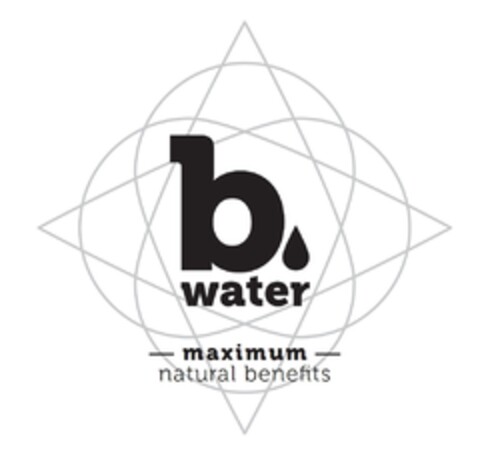 b water maximum natural benefits Logo (EUIPO, 12/15/2015)