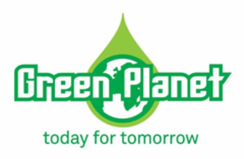 GREEN PLANET TODAY FOR TOMORROW Logo (EUIPO, 29.01.2016)