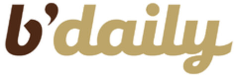 b´daily Logo (EUIPO, 14.11.2019)